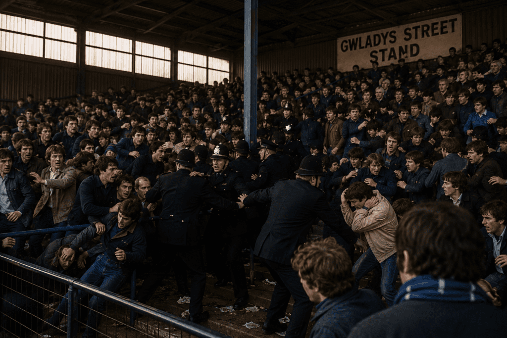 Everton vs Millwall 1973: The Day Millwall Walked Into Everton's End everton v millwall goodison park crowd clash