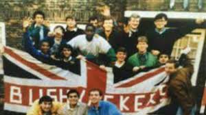Everton vs Millwall 1973: The Day Millwall Walked Into Everton's End millwall buswackers flag