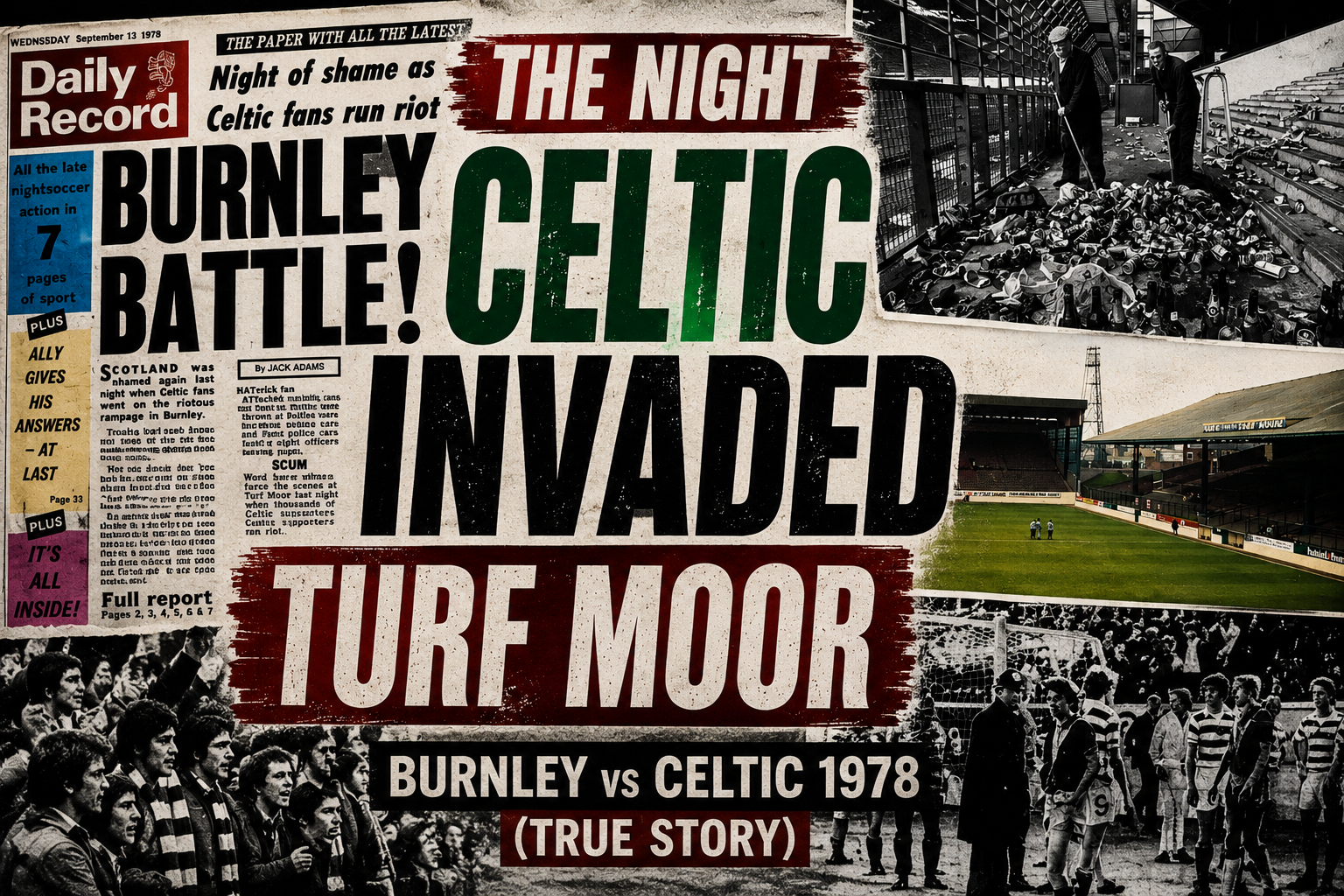 Burnley vs Celtic 1978: The Night Turf Moor Descended Into Chaos burnley v celtic featured image wordpress