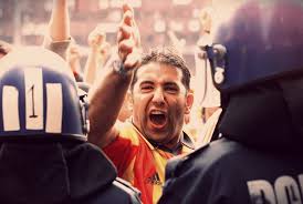 galatasaray ultra facing cops