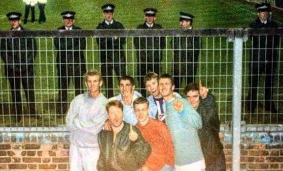 Millwall vs Hibs 1990: Bushwackers vs CSS hibs css at millwalls ground