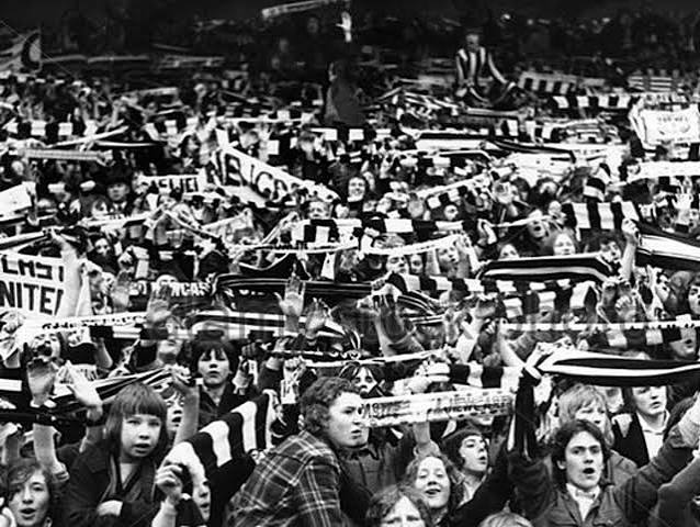 Newcastle v Man United (1972): The Red Army's Worst Day? newcastle gallowgate end 70s