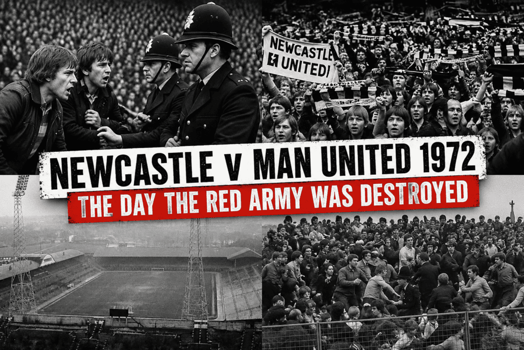 Newcastle v Man United (1972): The Red Army's Worst Day? newcastle v man united featured image