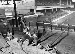 Stoke City vs Leeds United 1970: 300 Leeds Hooligans Storm the Boothen End stoke v leeds crash barriers