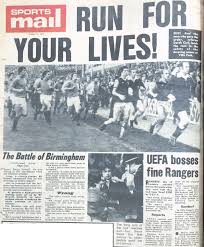 When Rangers Took Over Villa Park (1976) villa v rangers news cuttings 1976