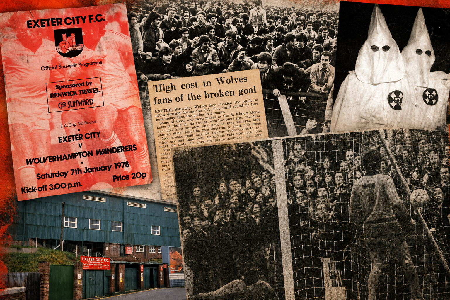 Exeter City vs Wolves 1978: The KKK Cup Controversy exeter v wolves 1978 featured image